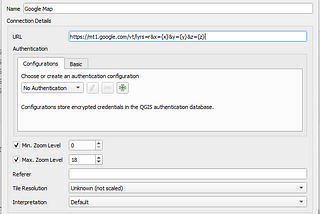 How to add Google Map in QGIS