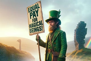 The Leprechaun Workers Union Demand Better Working Conditions