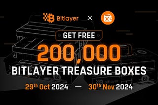 UXUY x Bitlayer: 200,000 Free Bitlayer Treasure Chests Await You!