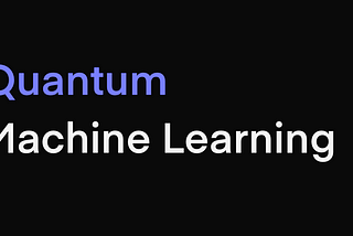 Quantum Machine Learning