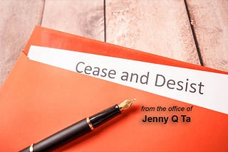 Cease and Desist: Unmasking the Misrepresentation — An Open Letter from Jenny Q Ta to Benzinga News