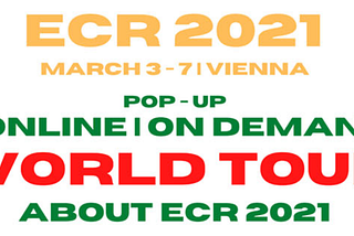 ECR 2021: The European Society of Radiology 2021