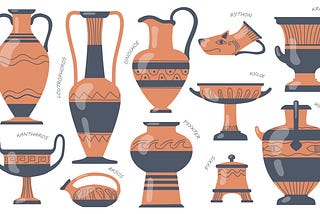 Ancient vessels; Source: Free Pik