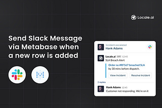 Automate Slack Notification via Metabase when a New Row is Added