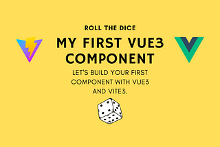 My first Vue3 component