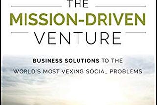 Nonprofit Book Review: The Mission Driven Venture