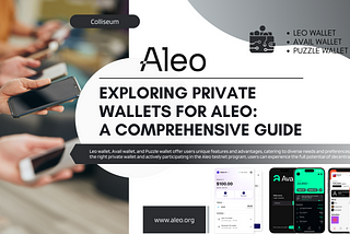 Exploring private wallets for Aleo: a comprehensive guide