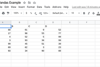 From Pandas to Google Sheets
