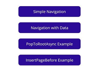 Navigation in .Net Maui/Xamarin Forms