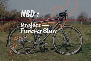 New bike day… Project Forever Slow