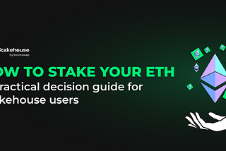 How Should I Stake My ETH?