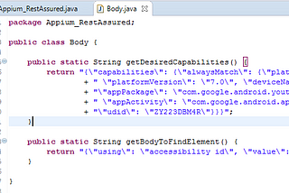 Exploring Appium APIs with Rest Assured - Part 2