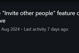 Unprivileged Users Can See Whether “Invite other people” Feature is Enabled/Disabled on Pinterest…