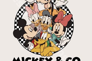 Mickey & Co EST PNG Digital File