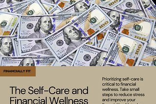 The Essential Connection Between Self-Care and Financial Wellness