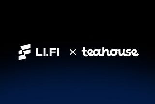 Teahouse Finance Integrates LI.FI To Enhance Cross-Chain Swaps & Bridges