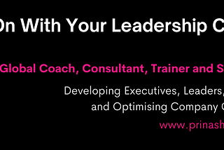 60 Things To Work On With Your Leadership Coach