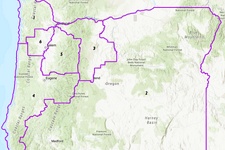 Oregon Legislators Release Proposed Redistricting Maps