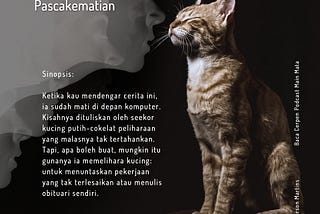 [Podcast Buku Main Mata] Cerpen Audio: Kucing, Hantu, dan Menit-menit Pascakematian (Sabda…