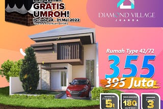 Terbaik, Call 0813–2308–6472, Jual Rumah Di Sedati 355 Juta Diamond Village Juanda