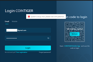 CoinTiger Exchange scammed us