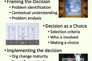 Decision-making is more than “choice”