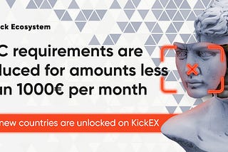 Reducción en los requisitos de KYC para cantidades equivalentes a €1,000 por mes y logramos que…