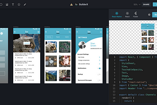 Design, Collaborate & Get Code with BuilderX in the browser