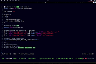 A stellar mac command-line experience with Zsh. 🌌