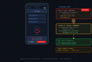 Debugging ANRs on Android: From First Trace to Production Fix
