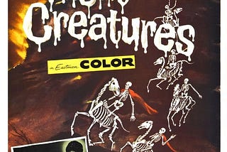 Poster for “Night Creatures” 1962