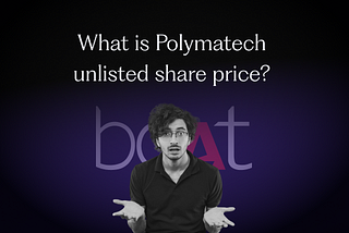 What is BoAt Unlisted Share Price?