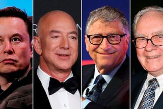 Musk, Bezos, Gates, Buffett .. What is the reason for their success?