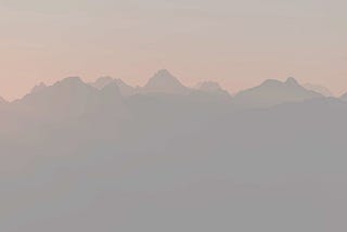 I watched the sunrise today