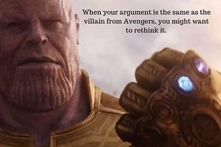 Eu-Thanos-ia and Millenihilism