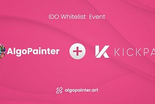The Whitelist event for @algopainter is live!
