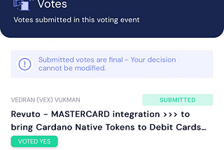 How to Vote on Catalyst Fund 12 for Revuto?