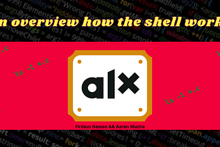 An overview how the BASH shell works