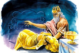 King Midas was granted to turn into gold… included his beloved daughter!