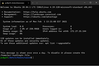 ¿Cómo utilizo linux en windows 10 (WSL) para desarrollar?