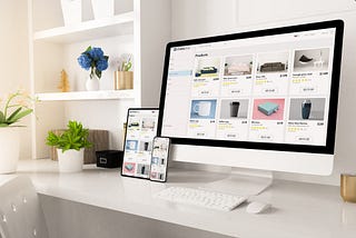 Online store for e-commerce business