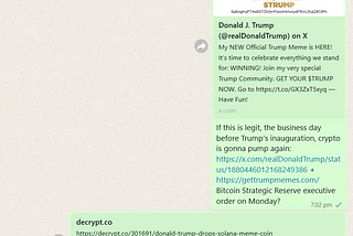 The Trump Pump Is Here…