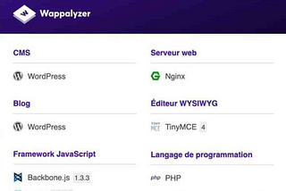 Hacker Tricks — Wappalyzer