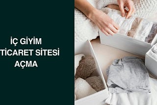 İç Giyim E-Ticaret Sitesi