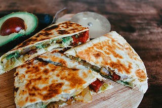 Mediterranean Quesadillas