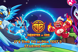 🔥IT’S TIME TO STAKING FOR “ALPHA TEST 2”🔥
