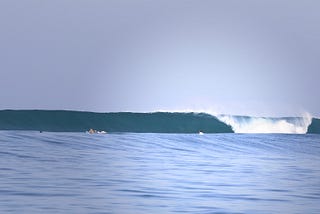 Surfing inside a tubing wave. Nothing else matters.