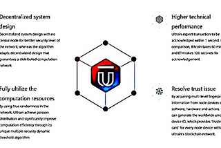 What is the strength and uniqueness of the project Ultrain?