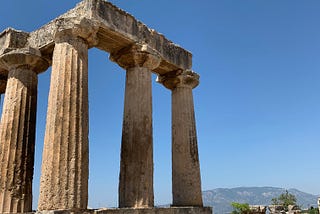 ancient Greek columns