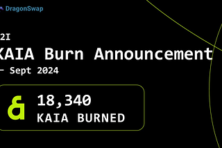 [D2I] Monthly KAIA Burn — Sept 2024
